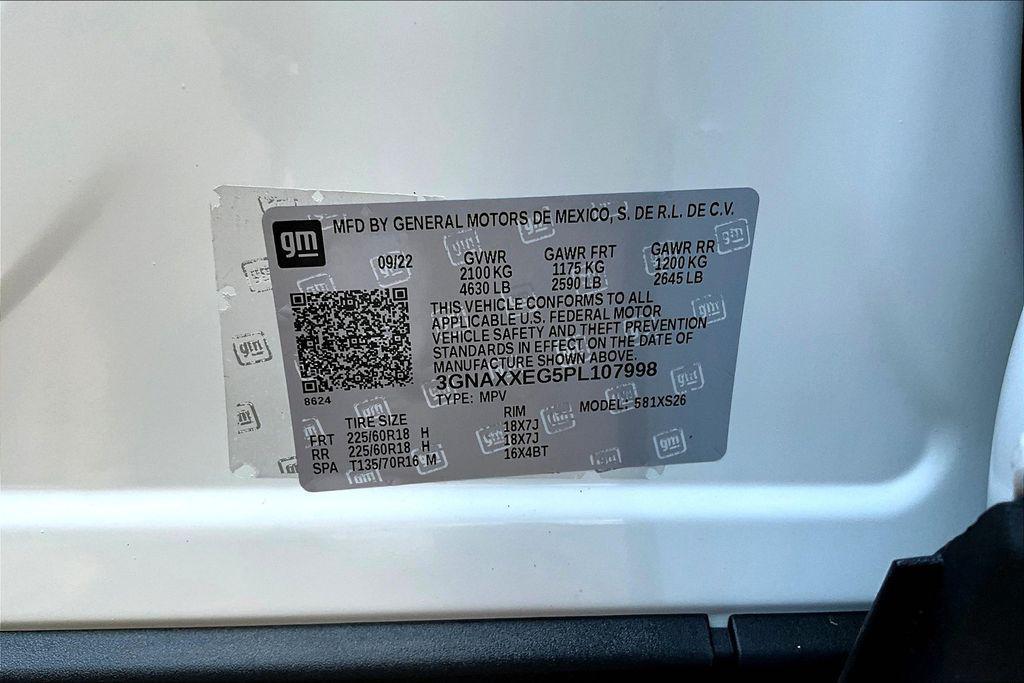 used 2023 Chevrolet Equinox car, priced at $25,007