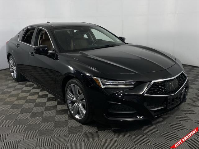 used 2021 Acura TLX car, priced at $30,500