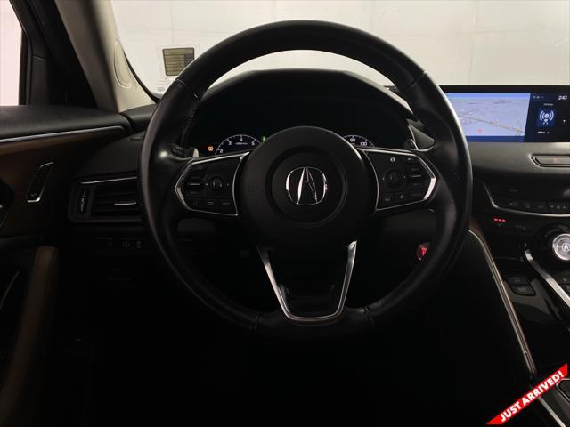 used 2021 Acura TLX car, priced at $30,500