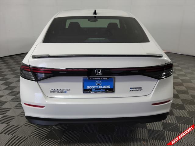 new 2025 Honda Accord Hybrid car, priced at $35,205