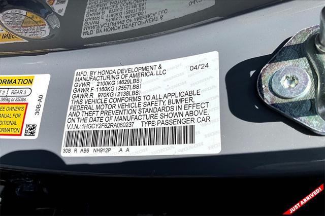 used 2024 Honda Accord Hybrid car, priced at $31,927