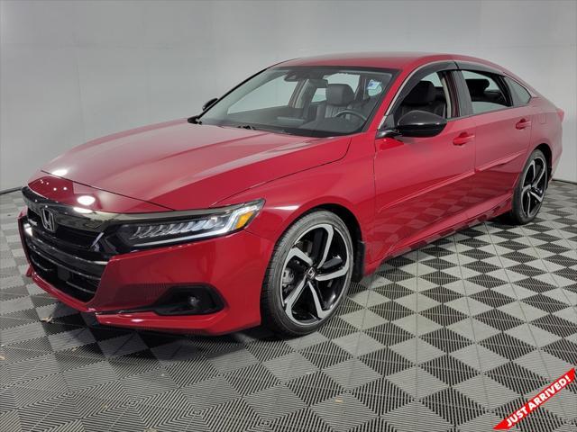 used 2021 Honda Accord car, priced at $25,500