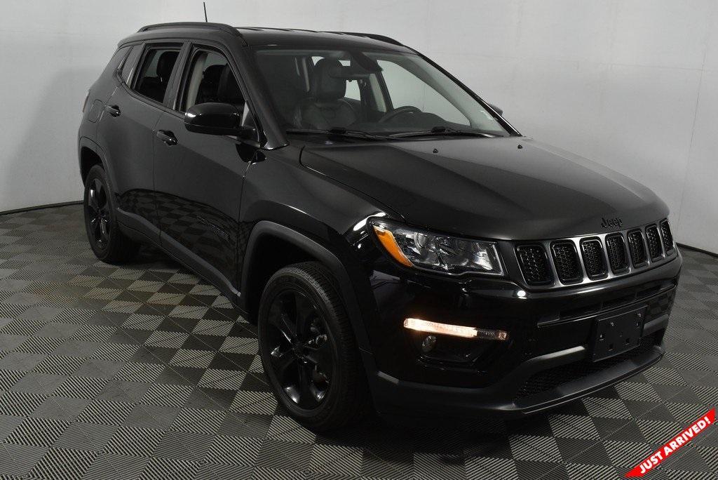 used 2021 Jeep Compass car, priced at $22,989