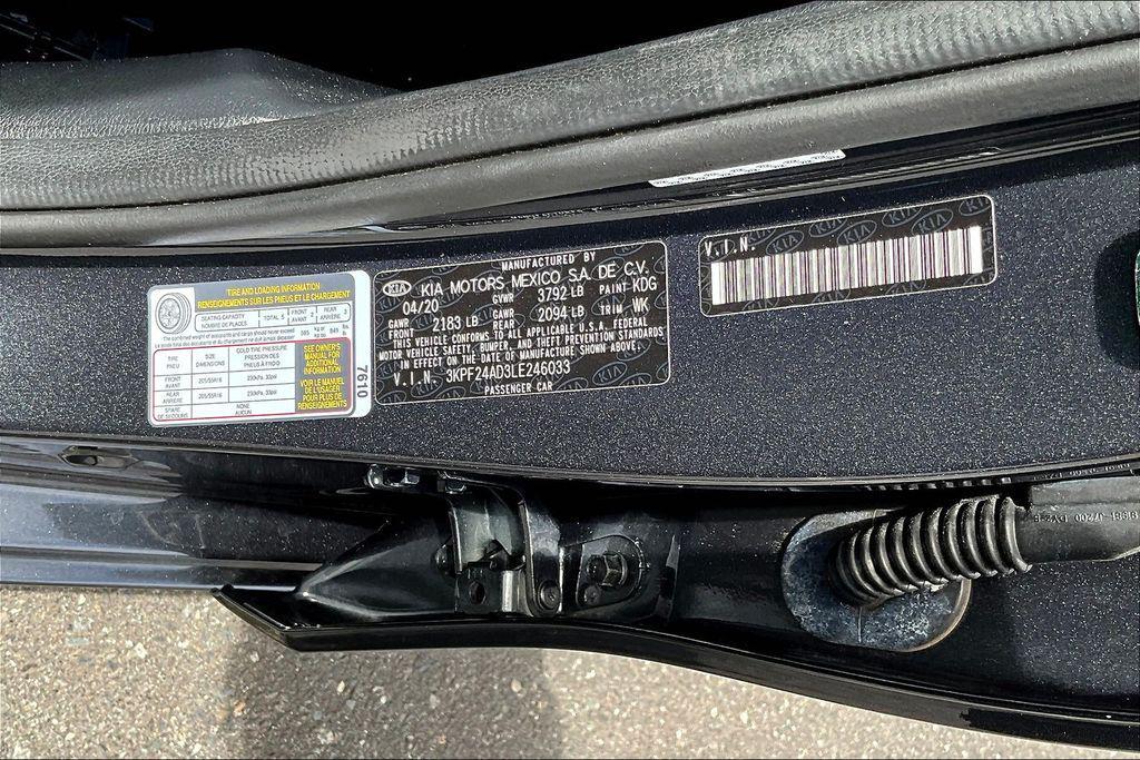 used 2020 Kia Forte car, priced at $17,115