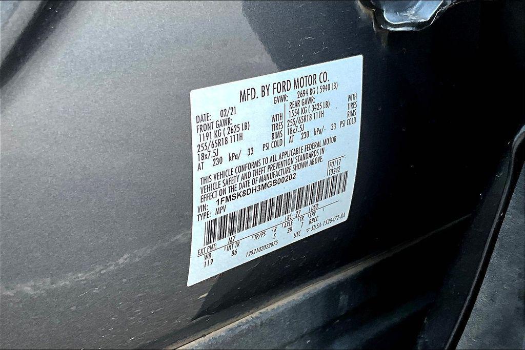 used 2021 Ford Explorer car, priced at $25,682