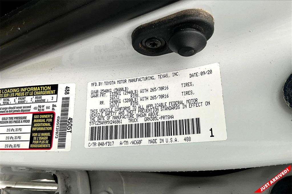 used 2021 Toyota Tacoma car, priced at $35,700