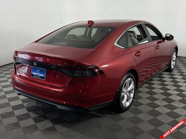 used 2025 Honda Accord car, priced at $26,396