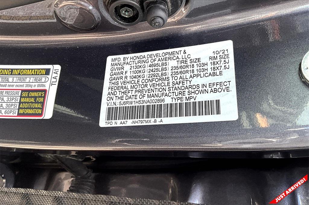 used 2022 Honda CR-V car, priced at $25,792
