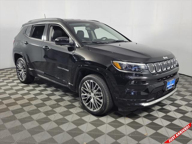 used 2022 Jeep Compass car, priced at $23,595