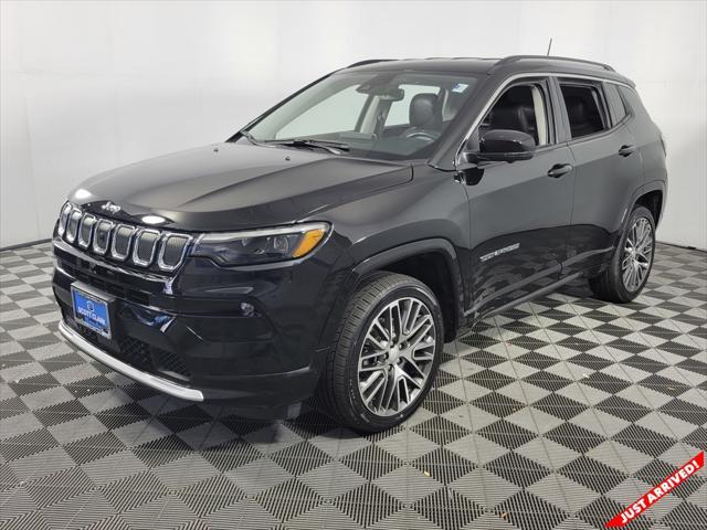 used 2022 Jeep Compass car, priced at $23,080