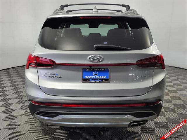 used 2021 Hyundai Santa Fe car, priced at $24,000