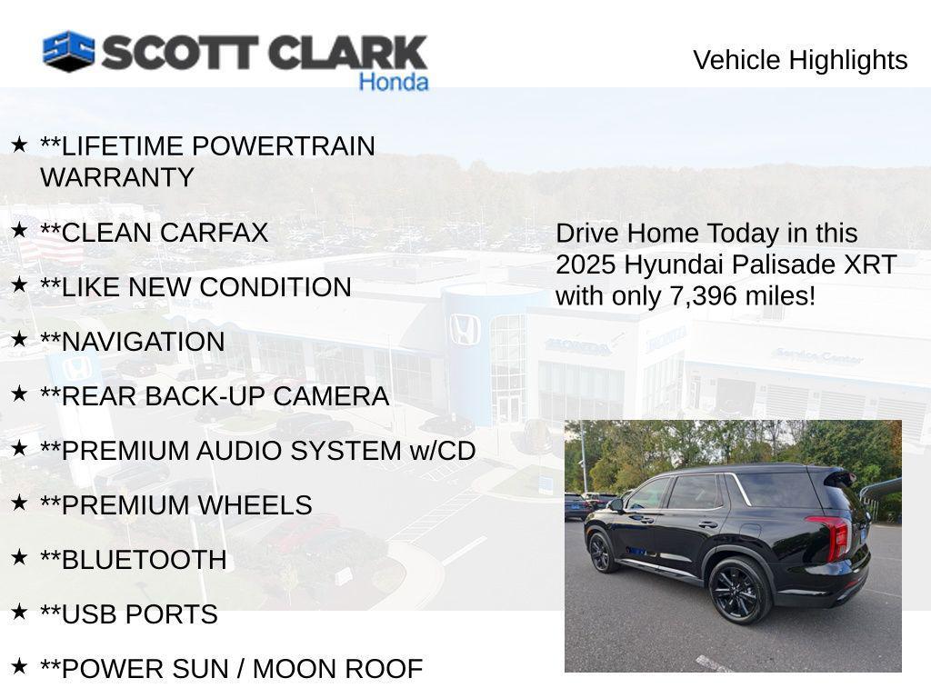 used 2025 Hyundai Palisade car, priced at $41,184