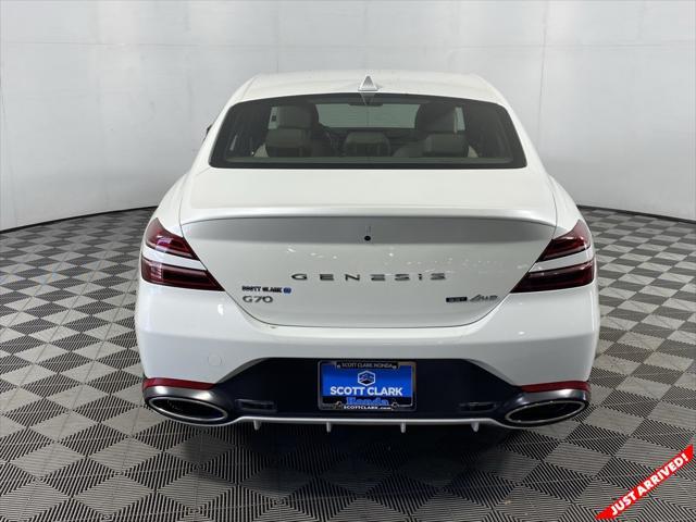 used 2022 Genesis G70 car, priced at $38,000