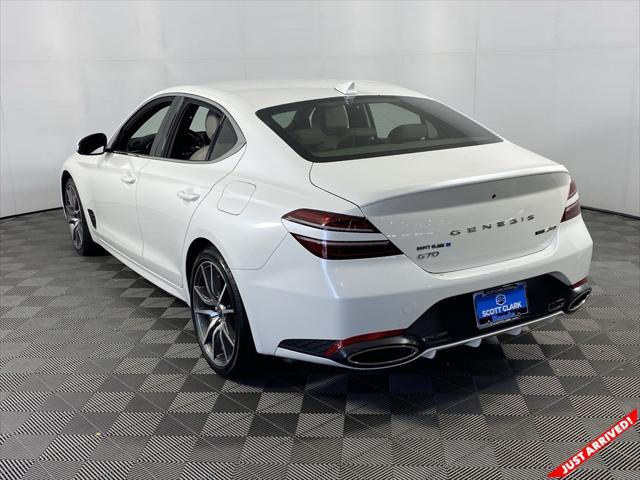 used 2022 Genesis G70 car, priced at $38,000