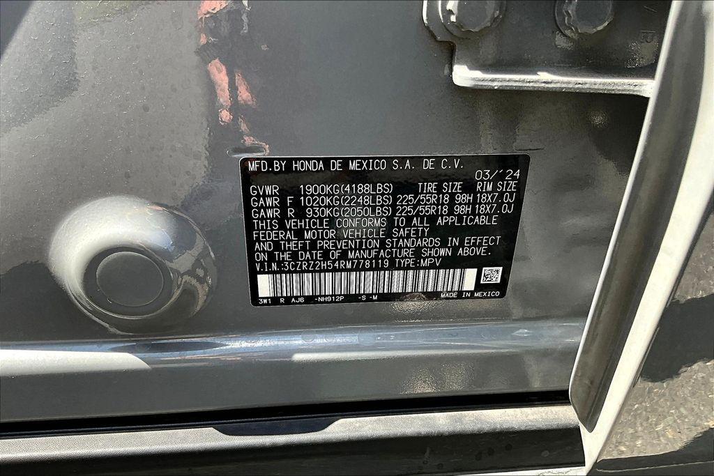 used 2024 Honda HR-V car, priced at $25,696