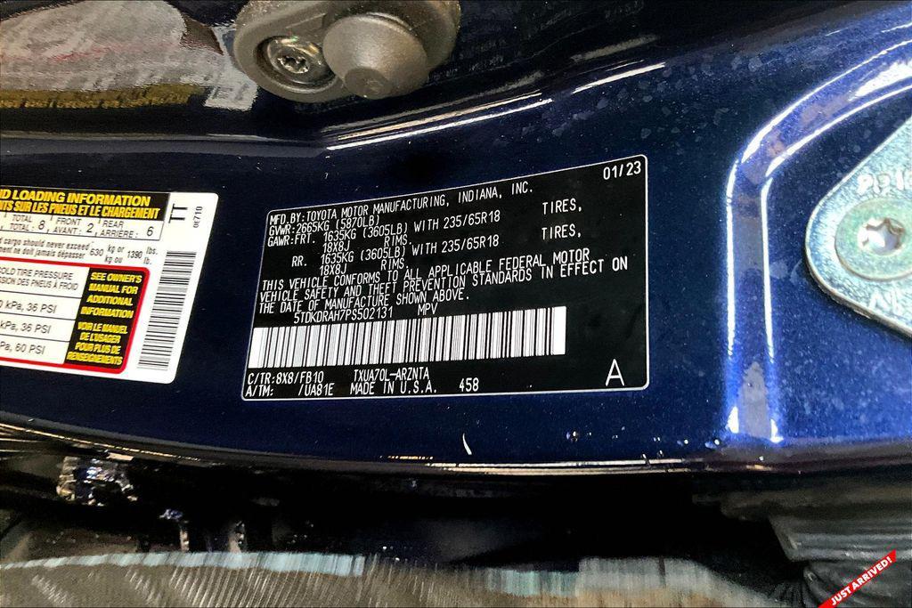 used 2023 Toyota Highlander car, priced at $29,774