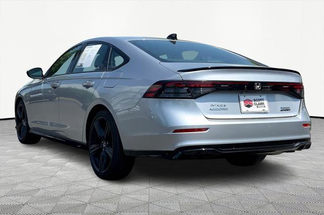used 2023 Honda Accord Hybrid car, priced at $29,594