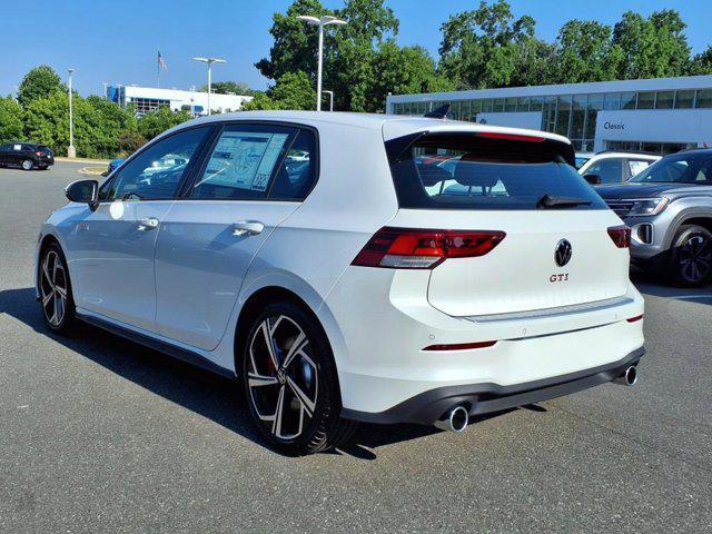 new 2025 Volkswagen Golf GTI car, priced at $38,690