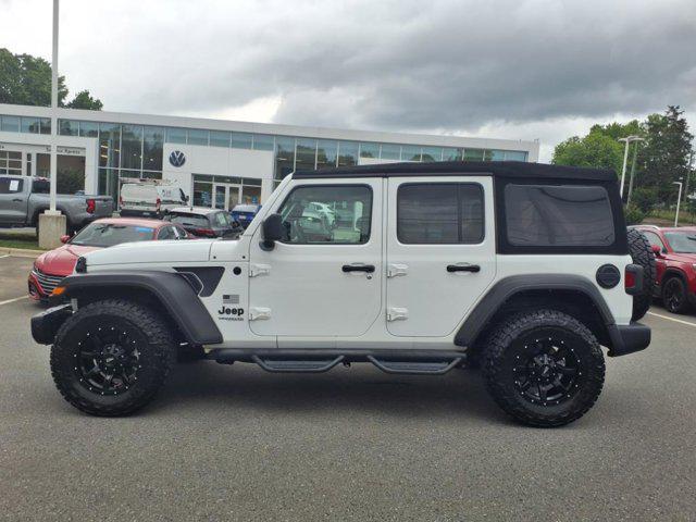 used 2021 Jeep Wrangler Unlimited car, priced at $30,398