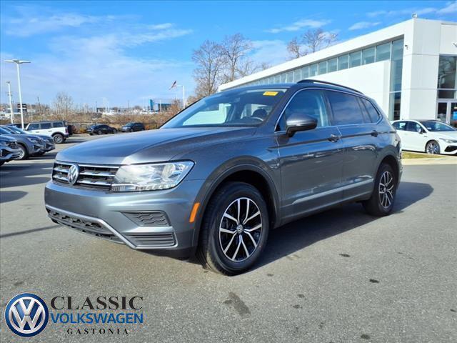 used 2021 Volkswagen Tiguan car, priced at $18,798