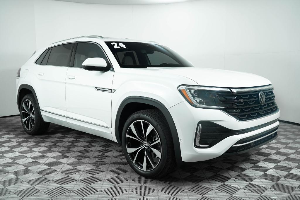 used 2024 Volkswagen Atlas Cross Sport car, priced at $43,587