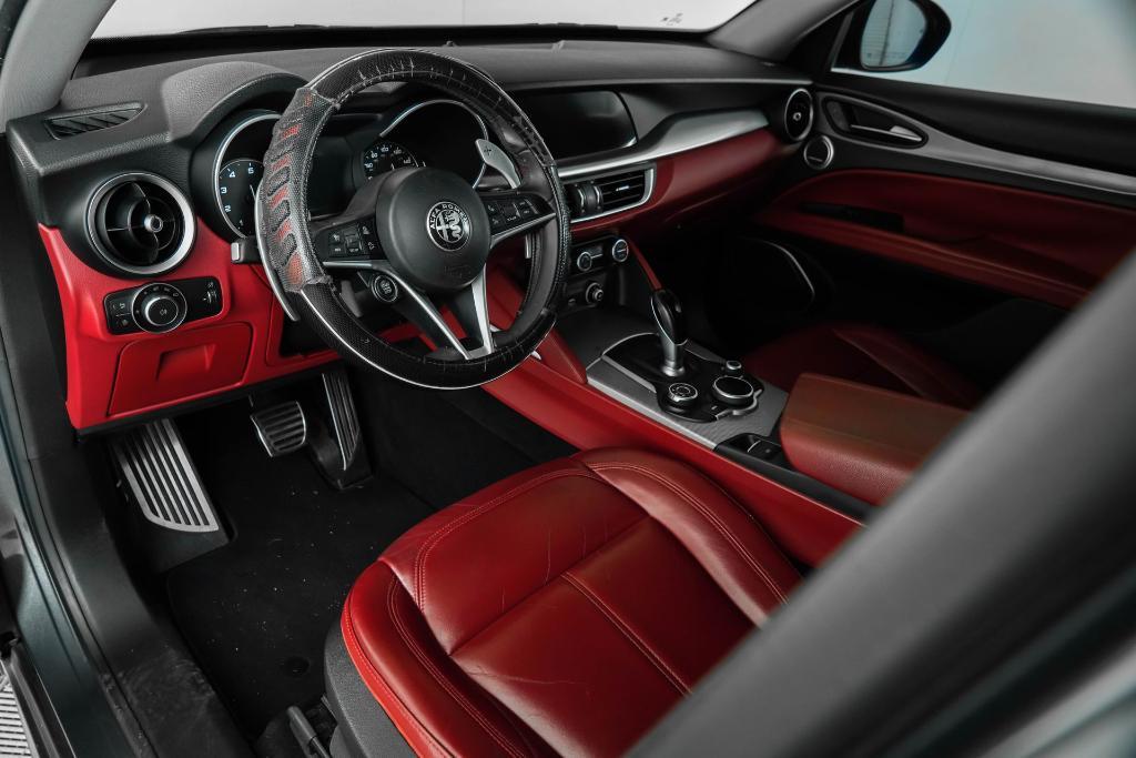 used 2019 Alfa Romeo Stelvio car, priced at $15,000