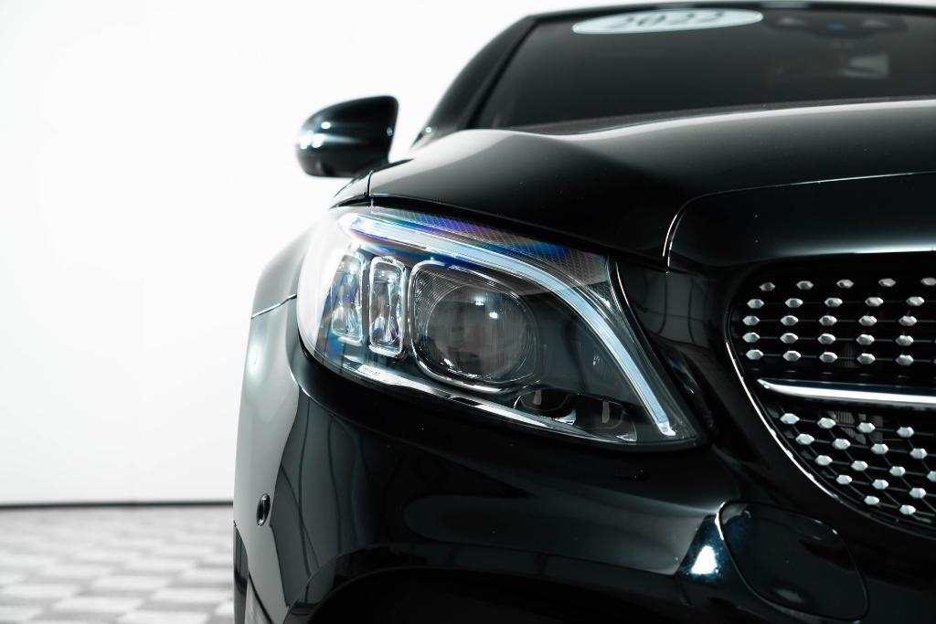 used 2022 Mercedes-Benz C-Class car, priced at $41,700