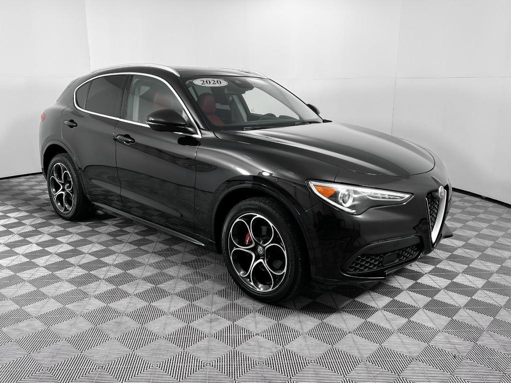 used 2020 Alfa Romeo Stelvio car, priced at $17,000