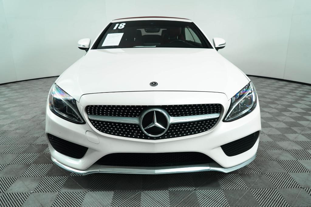 used 2018 Mercedes-Benz C-Class car, priced at $29,880