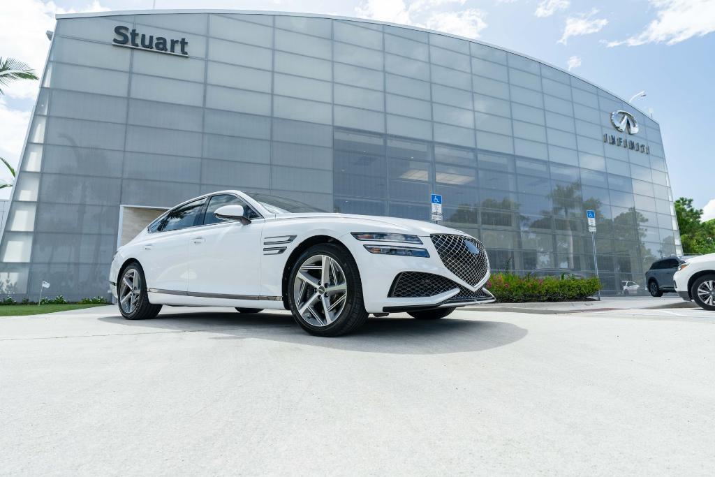 used 2024 Genesis G80 car, priced at $47,100
