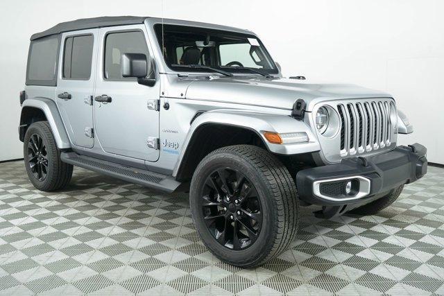 used 2021 Jeep Wrangler Unlimited 4xe car, priced at $37,000