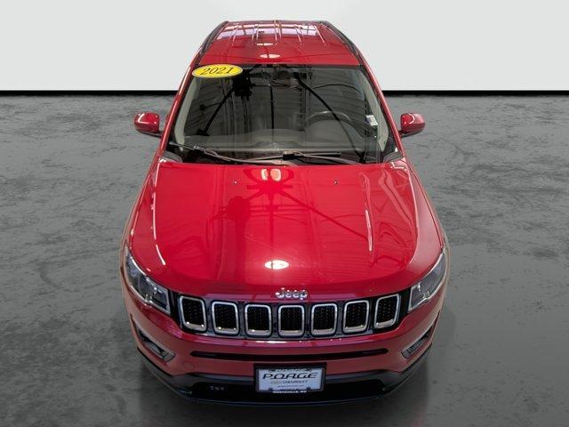 used 2021 Jeep Compass car, priced at $17,919