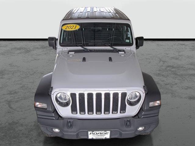 used 2021 Jeep Wrangler Unlimited car, priced at $34,993