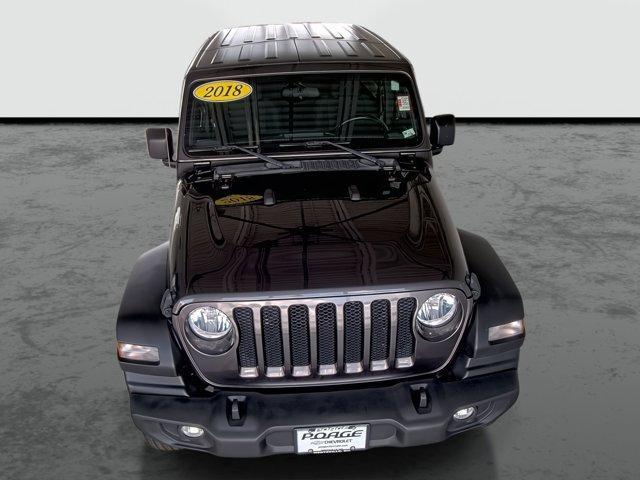 used 2018 Jeep Wrangler Unlimited car, priced at $31,125