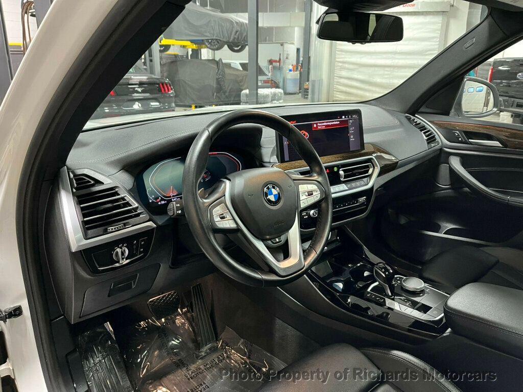 used 2022 BMW X3 car, priced at $30,890