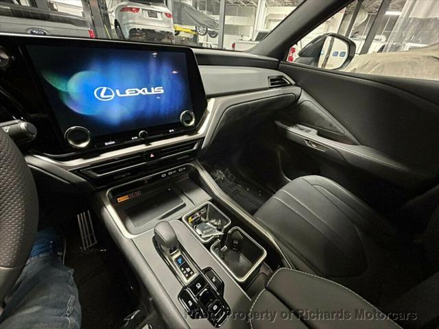 used 2025 Lexus TX 500h car, priced at $72,500