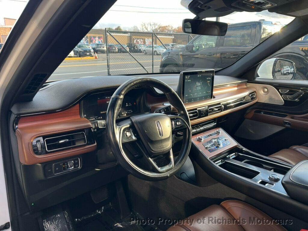 used 2021 Lincoln Aviator car, priced at $38,990