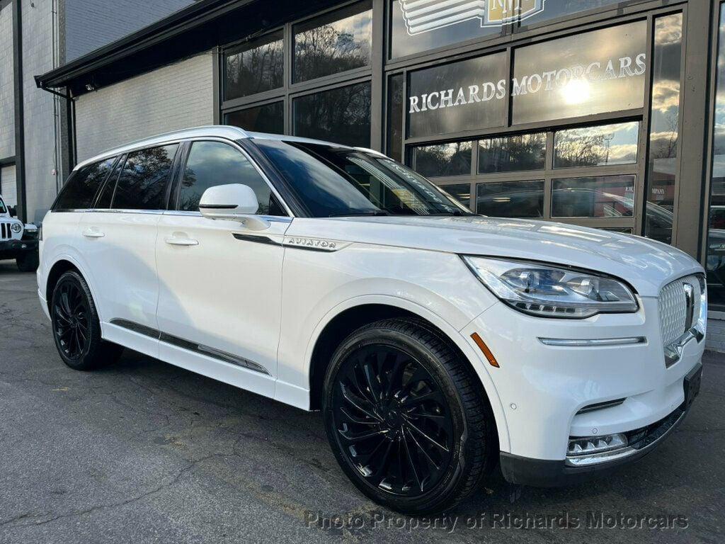 used 2021 Lincoln Aviator car, priced at $38,990