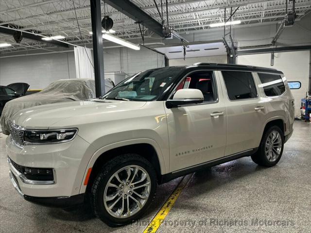 used 2022 Jeep Grand Wagoneer car, priced at $60,000