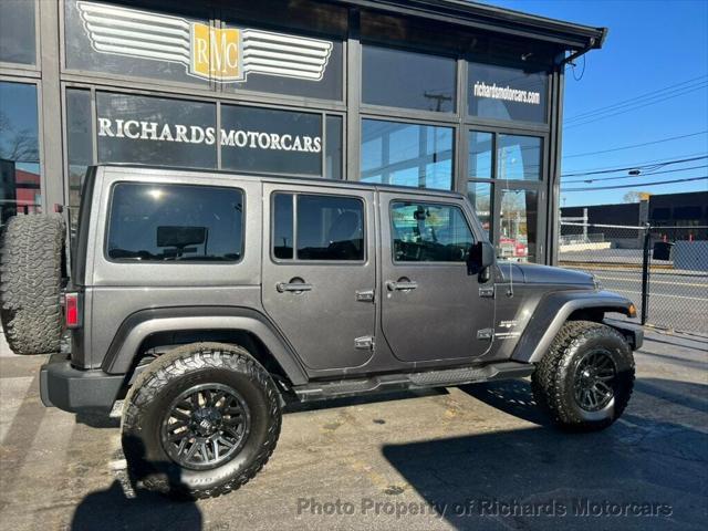 used 2018 Jeep Wrangler JK Unlimited car, priced at $27,500