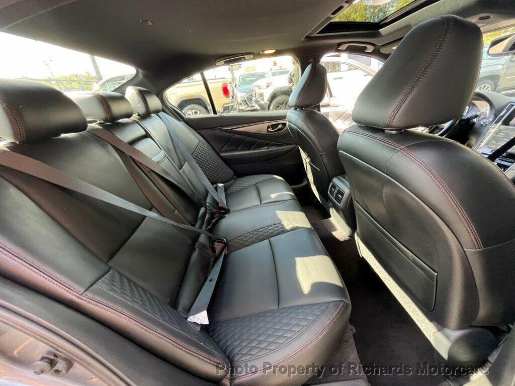 used 2021 INFINITI Q50 car, priced at $34,500