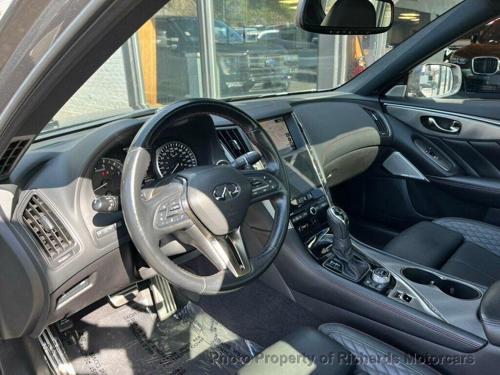 used 2021 INFINITI Q50 car, priced at $34,500