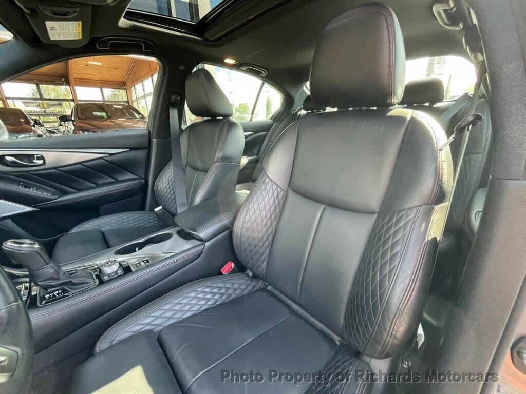 used 2021 INFINITI Q50 car, priced at $34,500