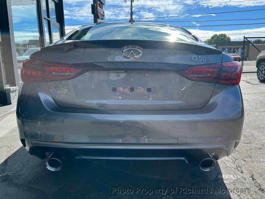 used 2021 INFINITI Q50 car, priced at $34,500