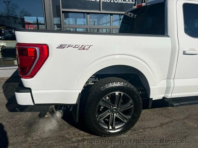 used 2021 Ford F-150 car, priced at $36,500