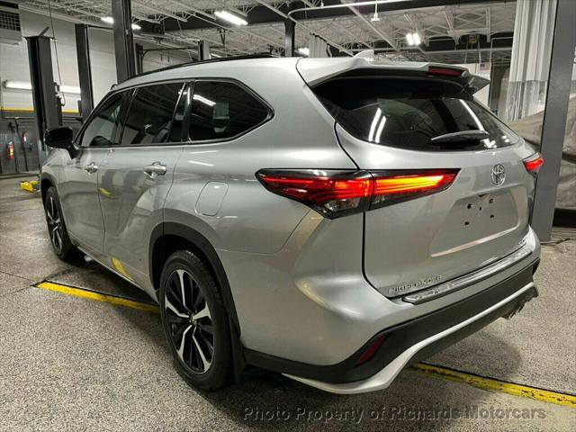 used 2022 Toyota Highlander car, priced at $38,000