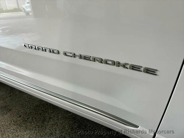 used 2022 Jeep Grand Cherokee car, priced at $46,000