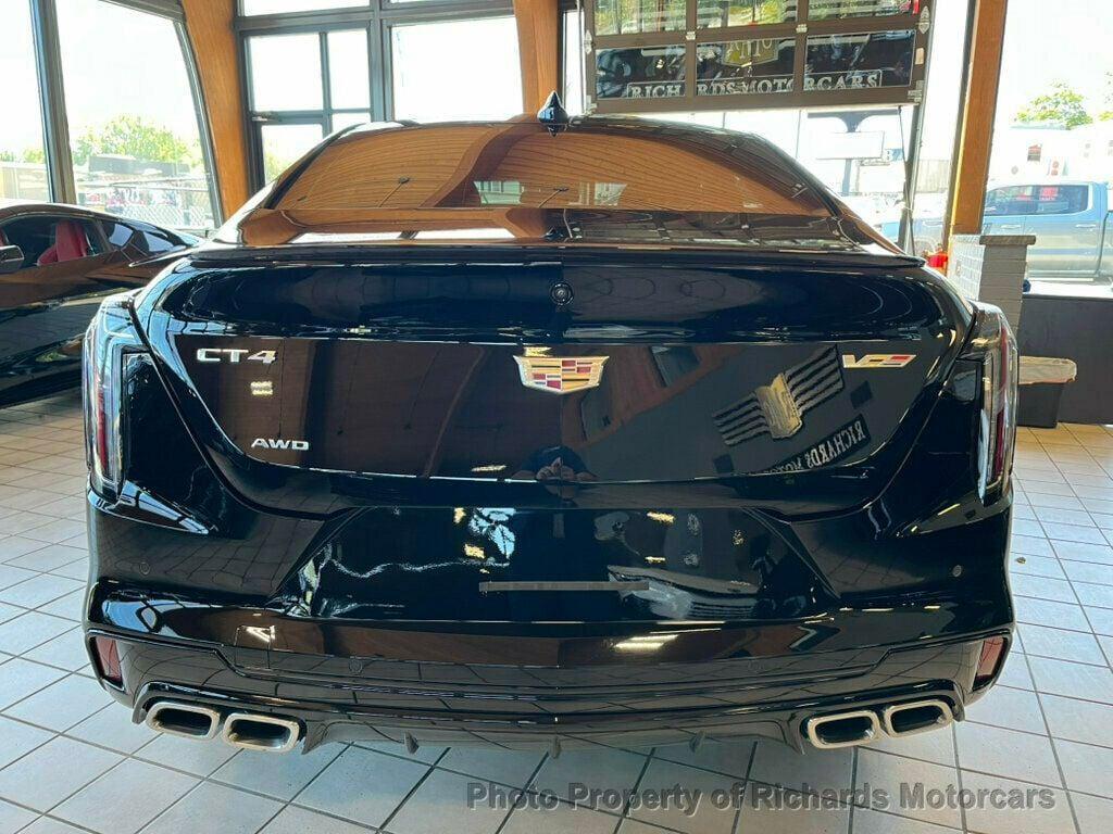 used 2025 Cadillac CT4-V car, priced at $45,990