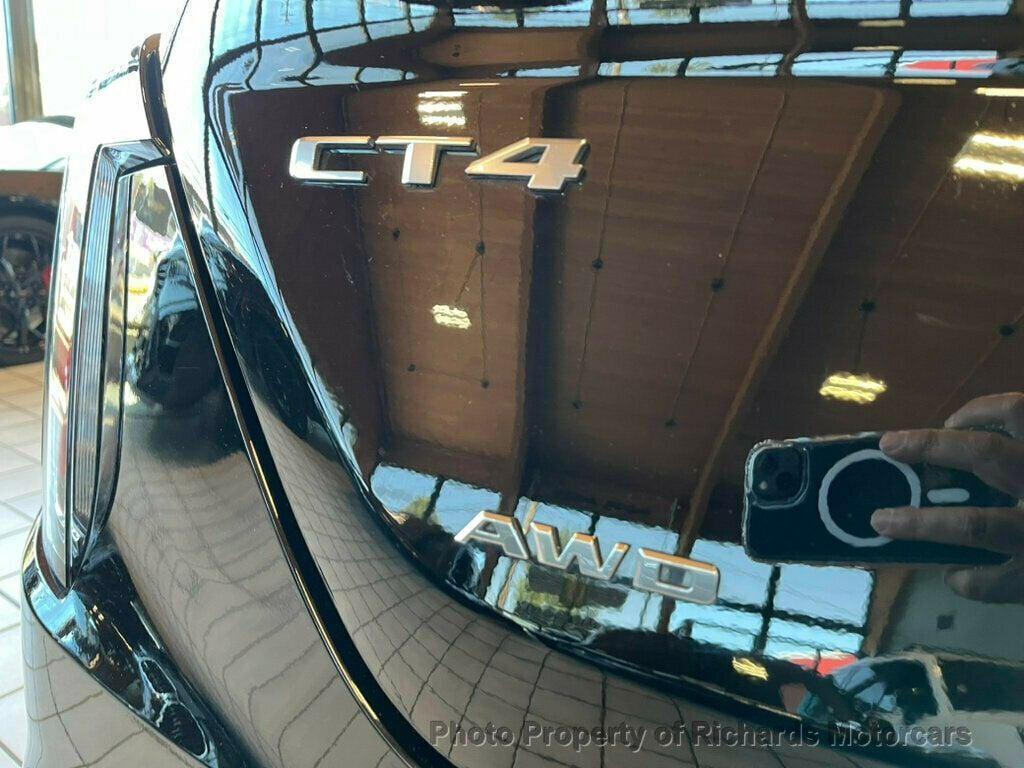 used 2025 Cadillac CT4-V car, priced at $45,990