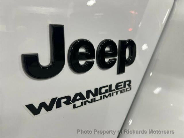 used 2021 Jeep Wrangler Unlimited car, priced at $37,500